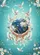 Hands Cupping Earth Globe Doves Floral - Home Decor Gift for Peace Lover Garden Flag - 6