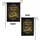 Metallic Gold Country Music Beer Text Scrollwork Banner - Home Decor Gift Garden Flag - 4