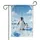 Charismatic Penguins Clear Sky Arctic Landscape - Wildlife Lover Home Decor Gift Garden Flag - 3