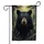 Majestic Black Bear Portrait Sun-Dappled Forest - Wildlife Lover Home Decor Gift Garden Flag - 3