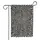 Bold Black White Flowing Zebra Stripes - Everyday Wildlife Lover Home Decor Gift Garden Flag - 3