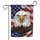 Bald Eagle Star Spangled American Flag Patriotic Wildlife Lover Home Decor Gift Garden Flag - 3