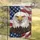 Bald Eagle Star Spangled American Flag Patriotic Wildlife Lover Home Decor Gift Garden Flag - 5