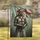 Solemn Templar Knight Crusader St. George Banner - Historical Home Decor Gift Garden Flag - 1