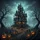 Haunted Mansion Jack-O'-Lantern Graveyard Halloween Decoration Horror Lover Gift Spare Tire Cover - 6