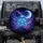 Bioluminescent Mushroom Moon Cosmic Sky - Fantasy Lover Gift Spare Tire Cover - 1