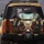 Waving Grizzly Bear and Aviator Bear Driving Modern Car - Adventure Seeker Gift Spare Tire Cover - 5