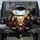 Waving Grizzly Bear and Aviator Bear Driving Modern Car - Adventure Seeker Gift Spare Tire Cover - 1