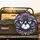 Grumpy Cat Face Light Blue Eyes - Vehicle Decor Gift for Cat Lovers Spare Tire Cover - 2