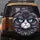 Grumpy Cat Face Light Blue Eyes - Vehicle Decor Gift for Cat Lovers Spare Tire Cover - 5