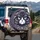 Grumpy Cat Face Light Blue Eyes - Vehicle Decor Gift for Cat Lovers Spare Tire Cover - 3