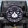 Grumpy Cat Face Light Blue Eyes - Vehicle Decor Gift for Cat Lovers Spare Tire Cover - 1
