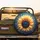Sunflower Unfurling Petals Seed Head Botanical Bokeh - Outdoor Decor Gift Spare Tire Cover - 2