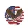 Bald Eagle American Flag - Independence Day Gift for Veterans Spare Tire Cover - 4