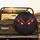 Intensely Glowing Fiery Yellow Orange Reptilian Eyes Dark Fantasy - Adventure Gift Spare Tire Cover - 2