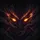 Intensely Glowing Fiery Yellow Orange Reptilian Eyes Dark Fantasy - Adventure Gift Spare Tire Cover - 6