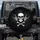 Human Skull Skeletal Hands Crossbones - Heavy Metal Vehicle Decor for Rock Fans Spare Tire Cover - 1