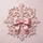Satin Ribbon Bow Rococo Filigree Damask Patterns Home Decor Gift Spare Tire Cover - 6