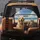 Golden Retriever Dog Tabby Cat Steering Wheel Beach - Vehicle Travel Essentials Spare Tire Cover - 5