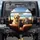 Golden Retriever Dog Tabby Cat Steering Wheel Beach - Vehicle Travel Essentials Spare Tire Cover - 1