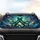 Majestic Octopus Stained Glass Christmas Tree Festive Red Gold Ornaments - Road Trip Gift Car Sunshade - 4