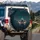 Passenger Jet Aircraft Runway Night Sky - Travel Essentials for Aviation Fan Spare Tire Cover - 3