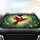 Northern Cardinal Stained Glass Forest - Car Interior Upgrade Bird Watcher Gift Car Sunshade - 4