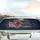 Bald Eagle Gilded Cross American Flag 1776-2026 - 250 Years of Freedom Road Trip Gift Car Sunshade - 5