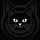Black Cat Head High Contrast - Cat Lover Everyday Travel Gift Spare Tire Cover - 6