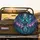 Luminous Grey Alien Flask UFO Cosmic Void - Otherworldly Sci-Fi Vehicle Decor Gift Spare Tire Cover - 2