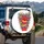 Clenched Fist Rainbow Stripe Pride You - Personal Empowerment Lifestyle Spare Tire Cover - 3