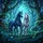 Two Majestic Unicorns Mystical Forest - Fantasy Lover Home Decor Gift Spare Tire Cover - 6