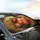 Lavish Peony Chrysanthemum Bouquet Gold Lacquer Car Interior Upgrade Car Sunshade - 6