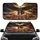 Bald Eagle American Flag Liberty Bell 250th Anniversary Commute Accessory for Veterans Car Sunshade - 1