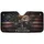 Bald Eagle Torch Liberty Bell American Flag - USA 250th Anniversary Commute Accessory for Veterans Car Sunshade - 3