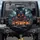 Menacing Skull Glowing Eyes Naval Battle Galleons - Outdoor Adventure Spare Tire Cover - 1