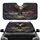 Bald Eagle American Flag Rosary - USA 250th Anniversary Road Trip Gift for Veterans Car Sunshade - 1