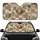 Vintage Roses Leafy Vines Small Berry Patchwork Quilt Car Interior Upgrade Car Sunshade - 1