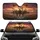 Continental Army Betsy Ross Flag Cannon 250 Years of Freedom Car Interior Upgrade Car Sunshade - 1