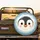 Penguin Rosy Cheeks Glossy Eyes Frosty Snowflake - Winter Decor Gift for Wildlife Lovers Spare Tire Cover - 2