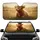 Highland Calf Butterfly Golden Landscape - Car Interior Upgrade Cow Lover Gift Car Sunshade - 1