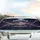 America United States Map Flag 250th Anniversary Commute Accessory Veterans Gift Car Sunshade - 5