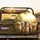 Joyous Golden Retrievers Paws Raised - Golden Hour Nature Dog Lover Gift Spare Tire Cover - 2