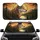 Stained Glass Wolf Head Sun Forest Car Interior Upgrade Wolf Lover Gift Car Sunshade - 1