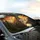 Stained Glass Wolf Head Sun Forest Car Interior Upgrade Wolf Lover Gift Car Sunshade - 6