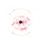 Cream Background Blush Pink Bows Cluster & Scattered - Celebration Gift for Her Spare Tire Cover - 4