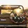 Cream, Black, Golden Poodles in Tuxedos Steering Wheel - Luxury Adventure Gift Spare Tire Cover - 2