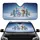 Six Snowmen Family Evergreen Trees Winter Wonderland Christmas Car Interior Upgrade Car Sunshade - 1