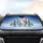 Six Snowmen Family Evergreen Trees Winter Wonderland Christmas Car Interior Upgrade Car Sunshade - 4