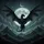 Mythic Soaring Black Dragon Full Moon Night Sky Mountain Peaks - Fantasy Gift Spare Tire Cover - 6